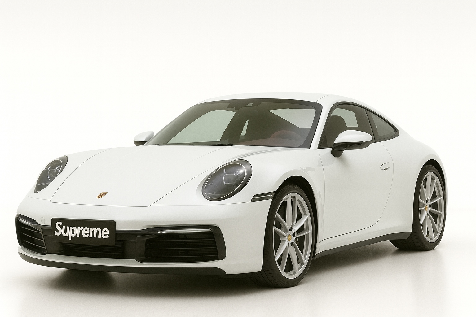 Porsche 911 Carrera (992.1), white 1